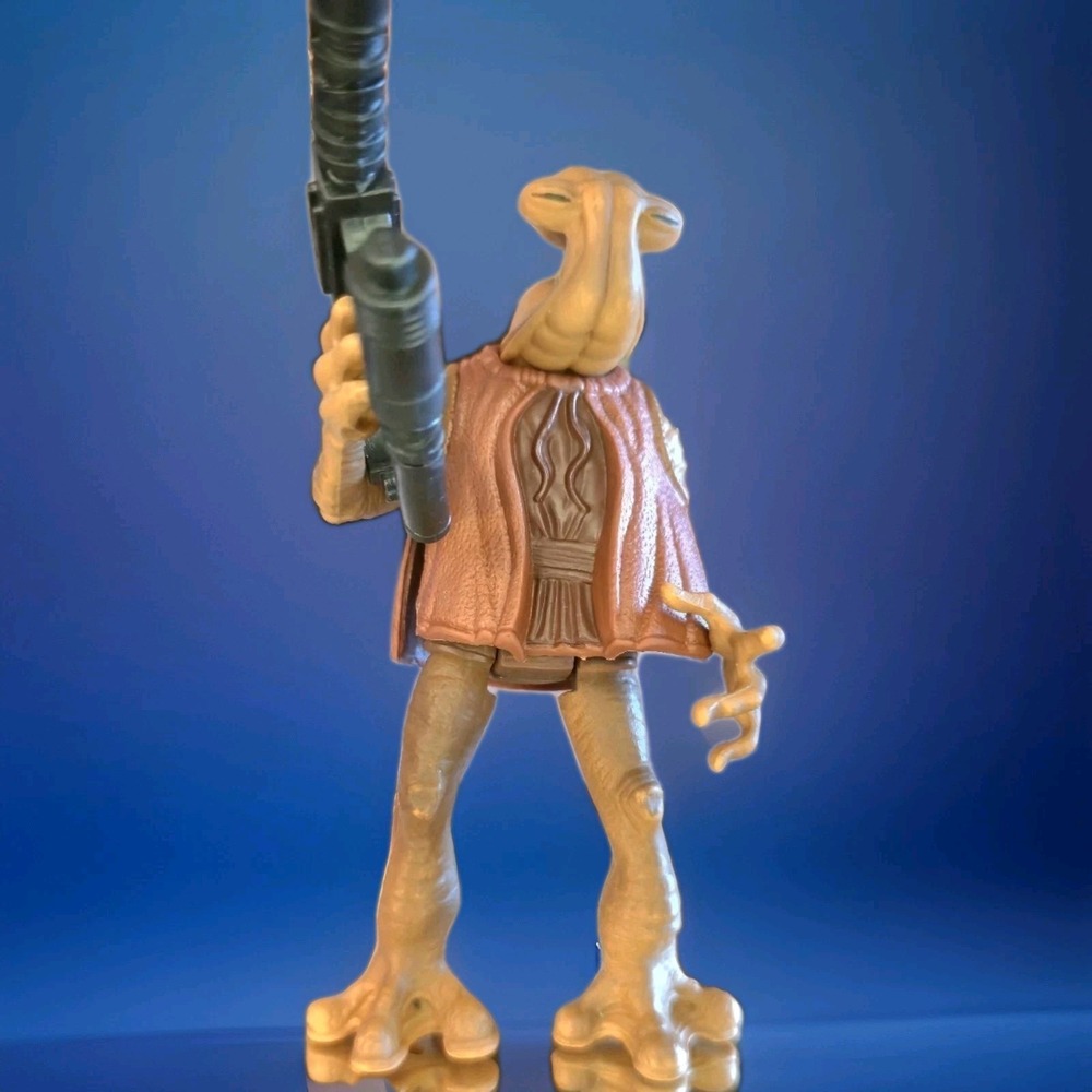 Vintage Star Wars Power of the Force Klaatu Skiff Guard Action Figure 1996...